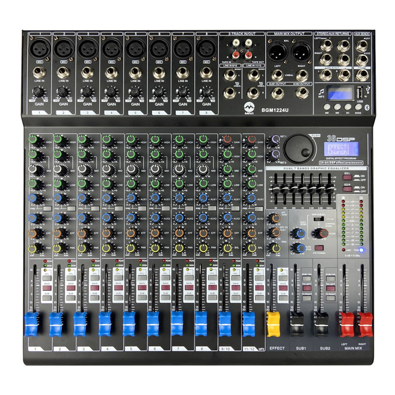 BGM1224U调音台,调音台,KNEXO调音台,KNEXO