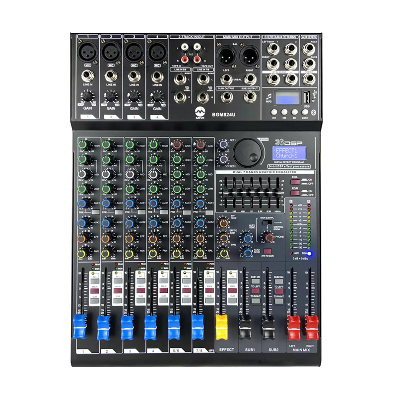 BGM824U调音台,调音台,EINSTEIN